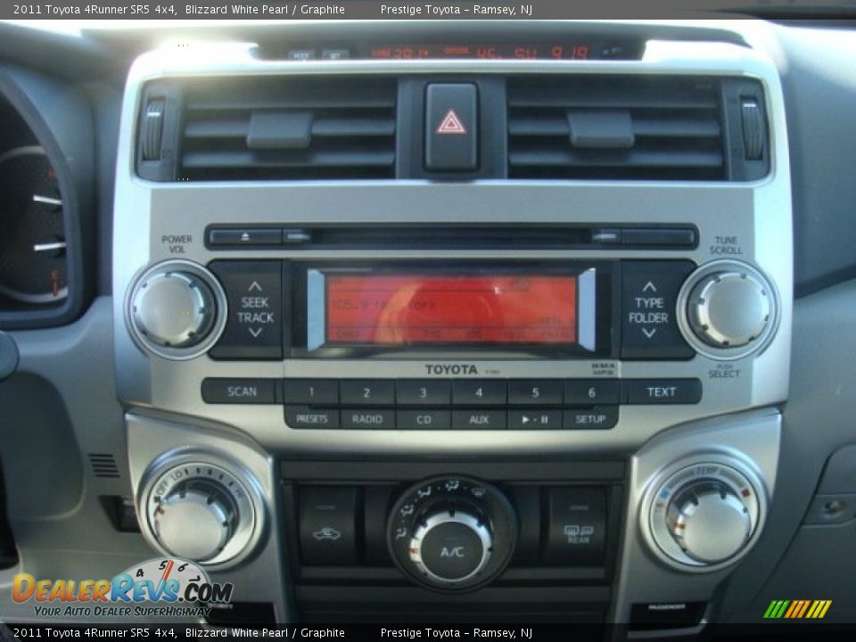 2011 Toyota 4Runner SR5 4x4 Blizzard White Pearl / Graphite Photo #11