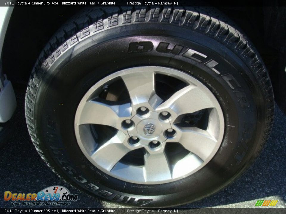 2011 Toyota 4Runner SR5 4x4 Blizzard White Pearl / Graphite Photo #14