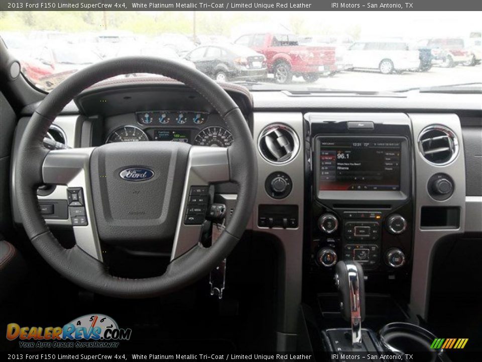 Dashboard of 2013 Ford F150 Limited SuperCrew 4x4 Photo #21