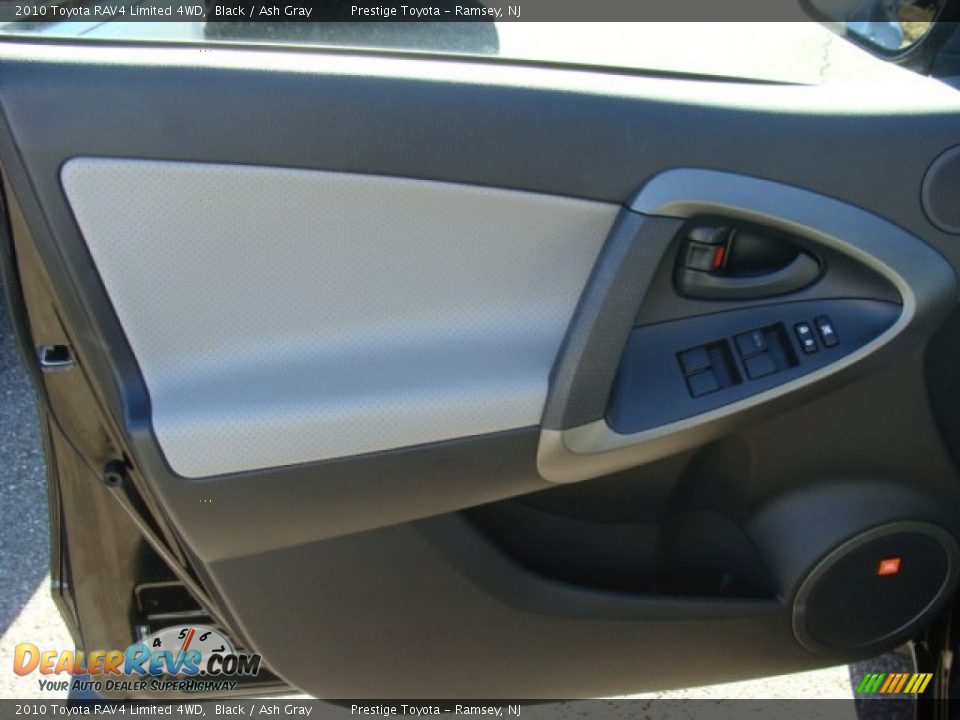 2010 Toyota RAV4 Limited 4WD Black / Ash Gray Photo #6