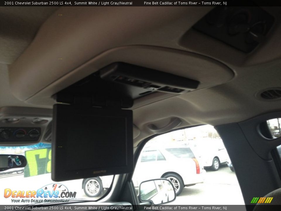 2001 Chevrolet Suburban 2500 LS 4x4 Summit White / Light Gray/Neutral Photo #8