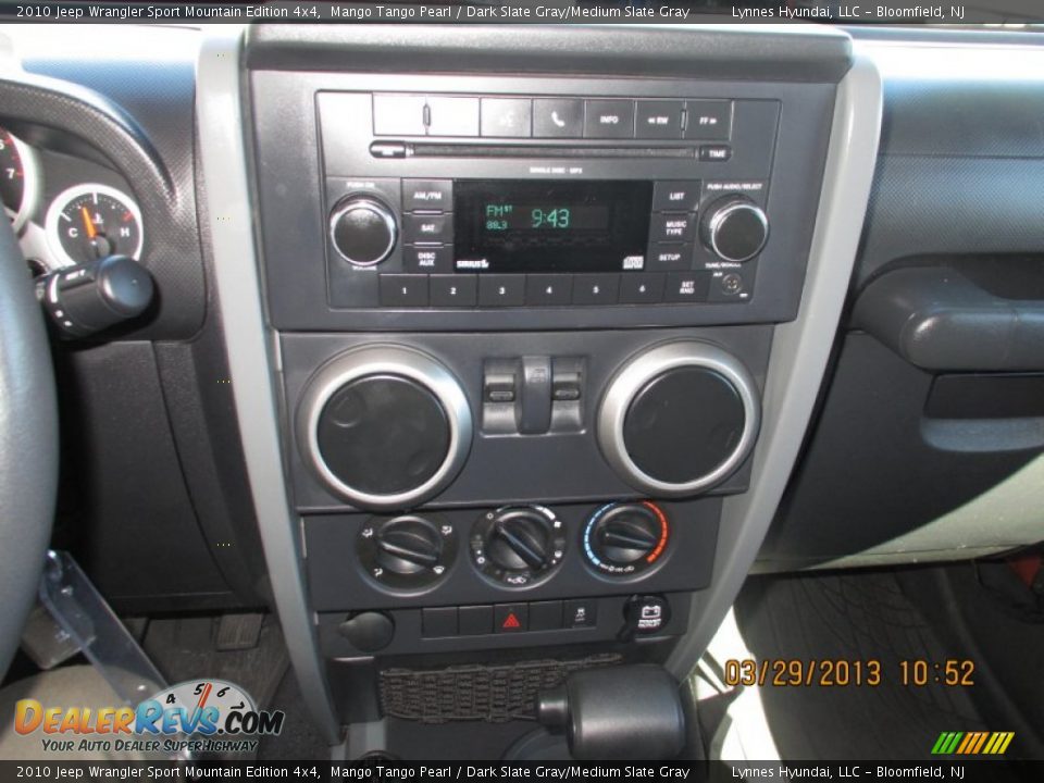 2010 Jeep Wrangler Sport Mountain Edition 4x4 Mango Tango Pearl / Dark Slate Gray/Medium Slate Gray Photo #12