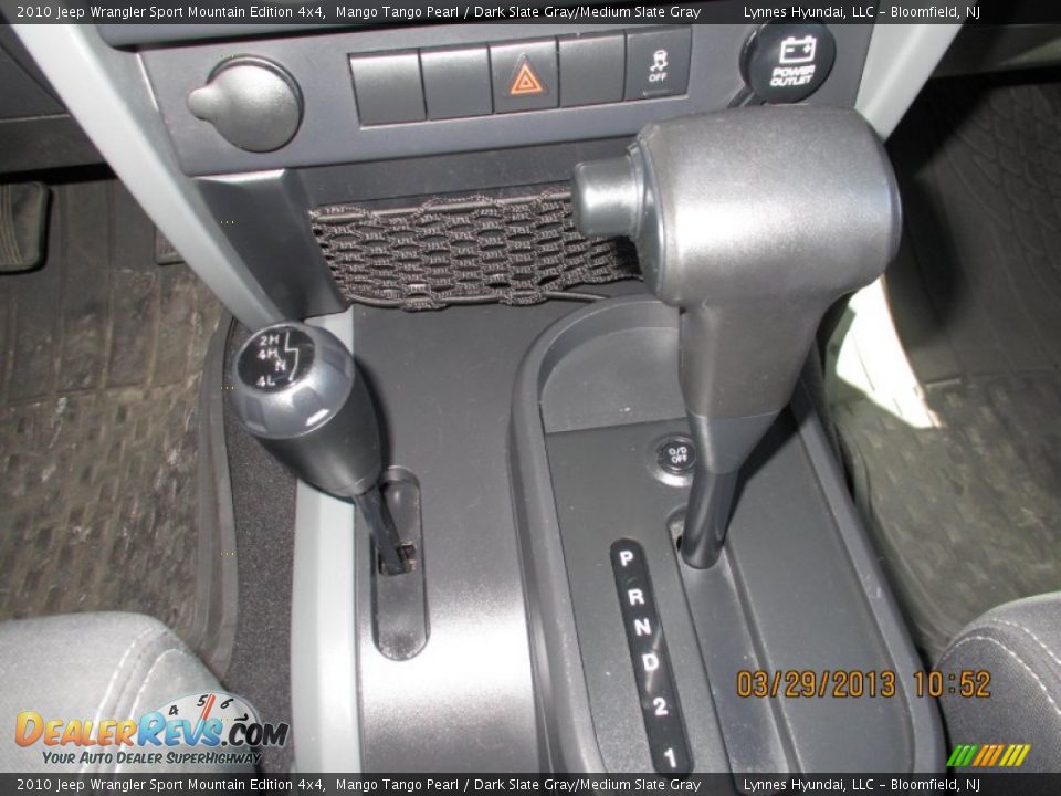 2010 Jeep Wrangler Sport Mountain Edition 4x4 Mango Tango Pearl / Dark Slate Gray/Medium Slate Gray Photo #13