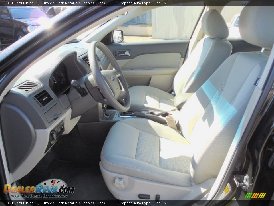 2011 Ford Fusion SE Tuxedo Black Metallic / Charcoal Black Photo #9
