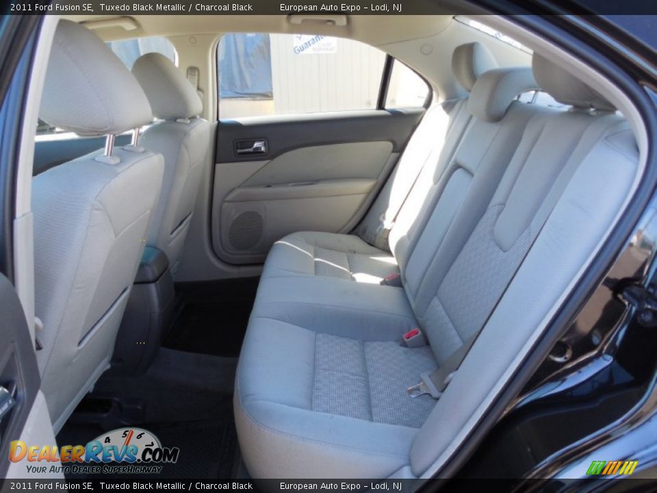 2011 Ford Fusion SE Tuxedo Black Metallic / Charcoal Black Photo #21