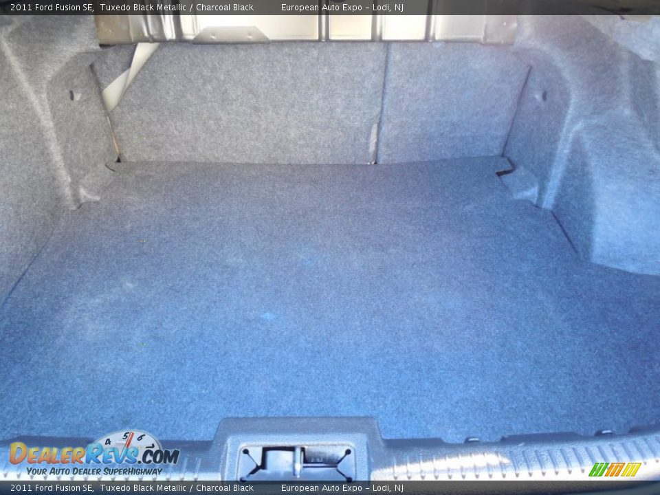 2011 Ford Fusion SE Tuxedo Black Metallic / Charcoal Black Photo #25