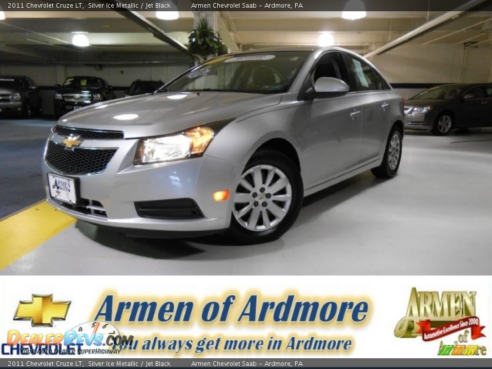 2011 Chevrolet Cruze LT Silver Ice Metallic / Jet Black Photo #1