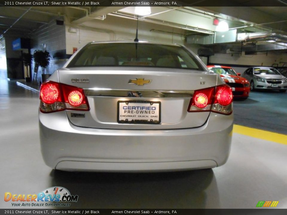 2011 Chevrolet Cruze LT Silver Ice Metallic / Jet Black Photo #6