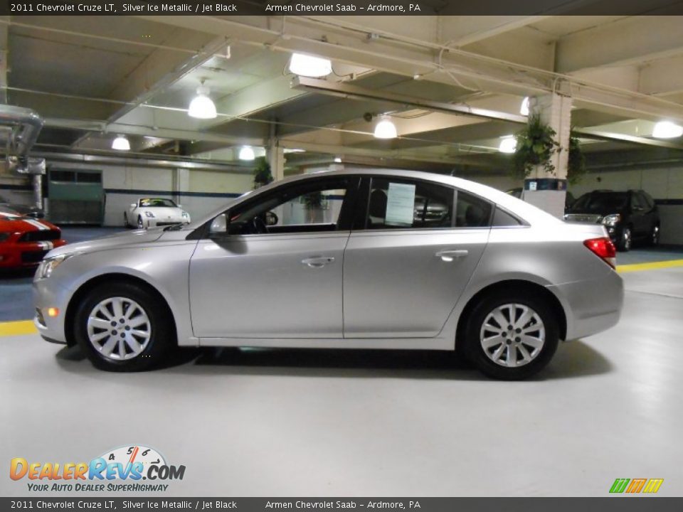 2011 Chevrolet Cruze LT Silver Ice Metallic / Jet Black Photo #8