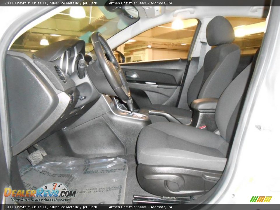 2011 Chevrolet Cruze LT Silver Ice Metallic / Jet Black Photo #10