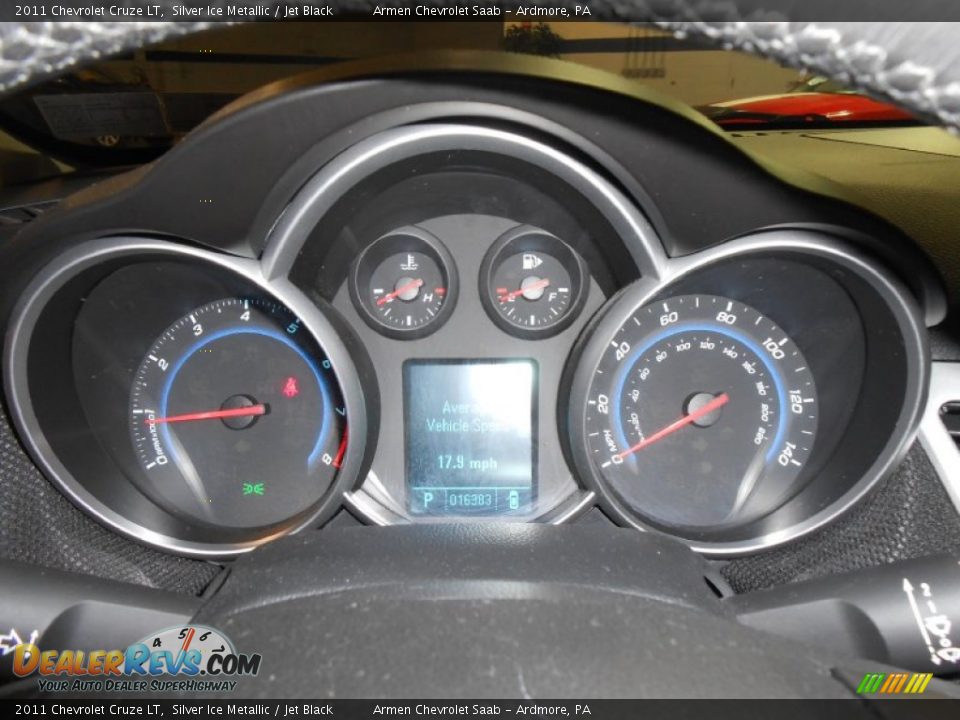 2011 Chevrolet Cruze LT Silver Ice Metallic / Jet Black Photo #25
