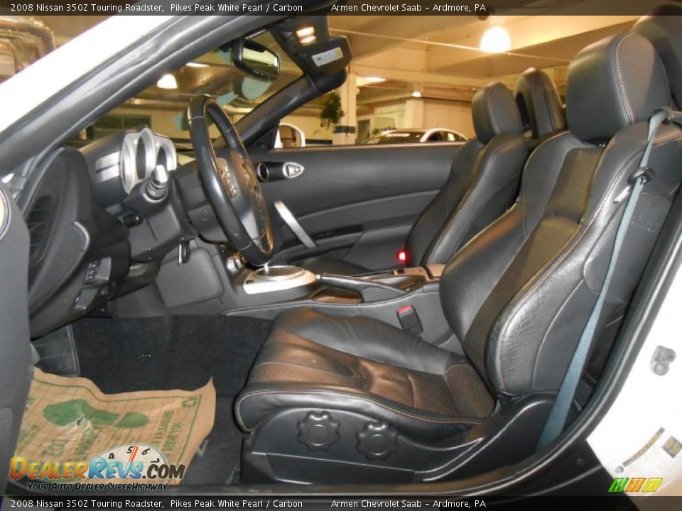 Carbon Interior - 2008 Nissan 350Z Touring Roadster Photo #10