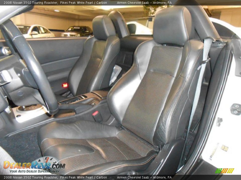 Rear Seat of 2008 Nissan 350Z Touring Roadster Photo #11