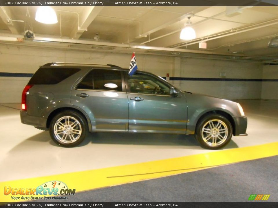 2007 Cadillac SRX V6 Thunder Gray ChromaFlair / Ebony Photo #4