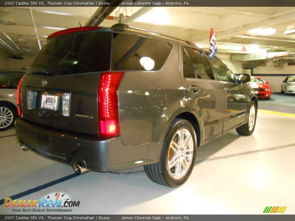 2007 Cadillac SRX V6 Thunder Gray ChromaFlair / Ebony Photo #5