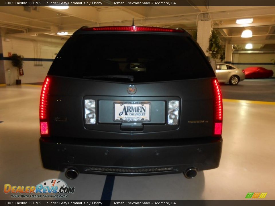 2007 Cadillac SRX V6 Thunder Gray ChromaFlair / Ebony Photo #6
