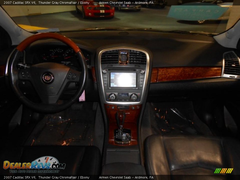 2007 Cadillac SRX V6 Thunder Gray ChromaFlair / Ebony Photo #18