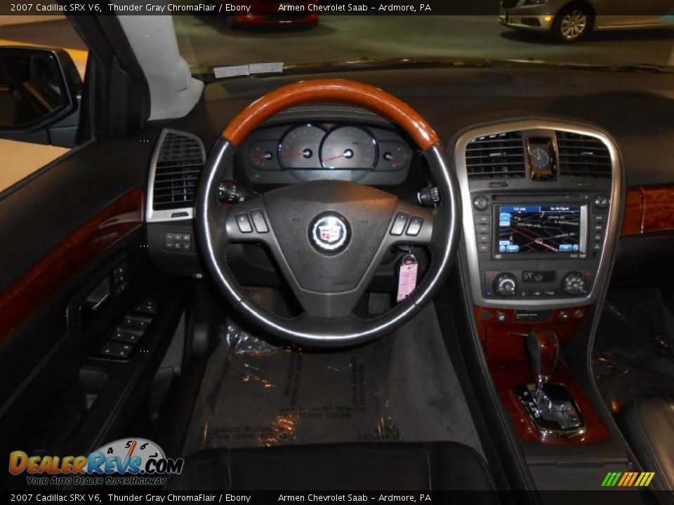 2007 Cadillac SRX V6 Thunder Gray ChromaFlair / Ebony Photo #19