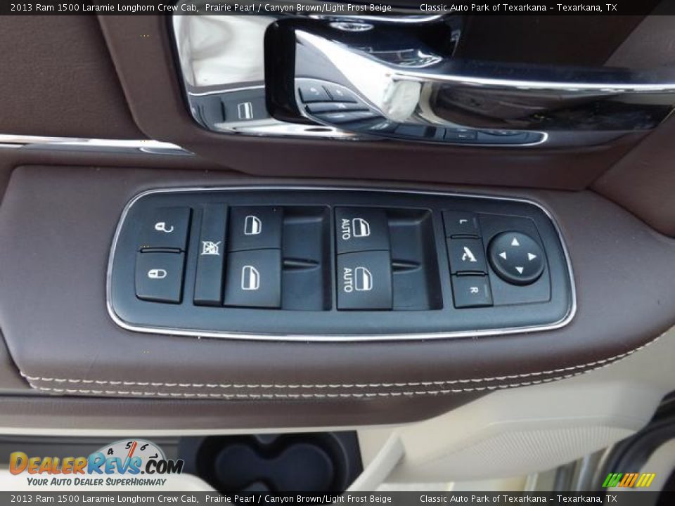 Controls of 2013 Ram 1500 Laramie Longhorn Crew Cab Photo #30
