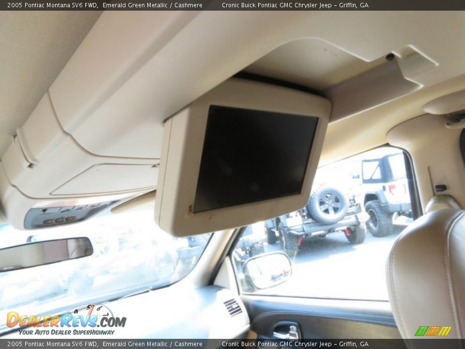 2005 Pontiac Montana SV6 FWD Emerald Green Metallic / Cashmere Photo #13