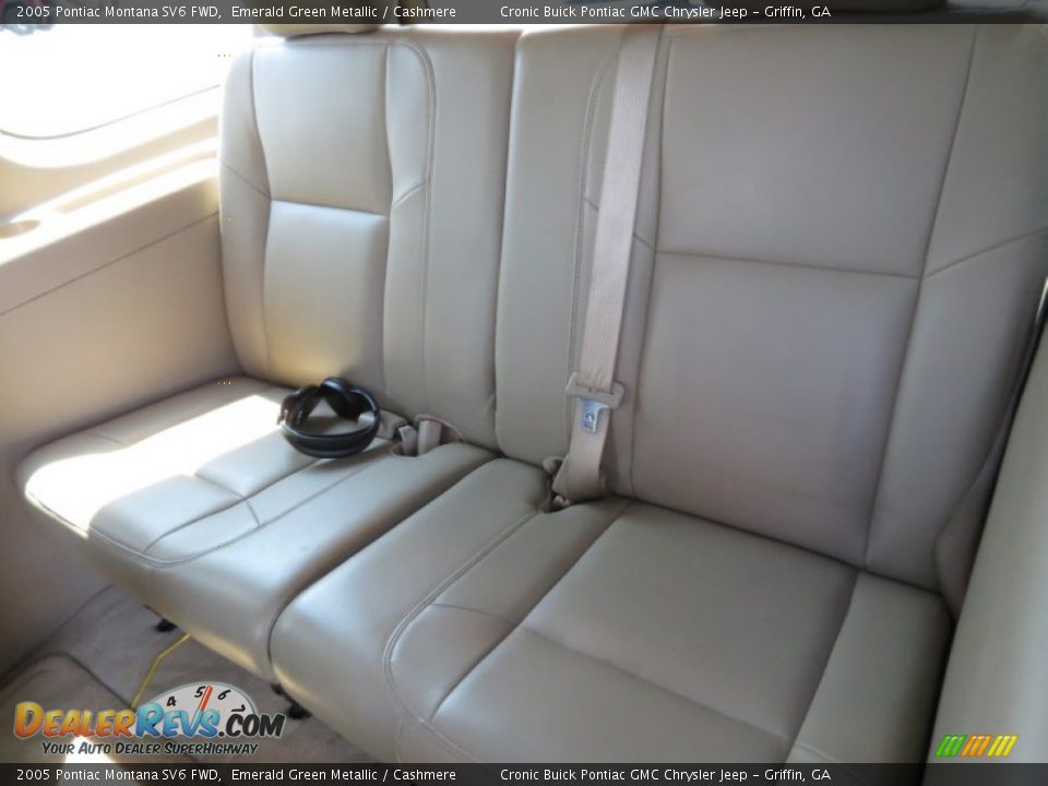 2005 Pontiac Montana SV6 FWD Emerald Green Metallic / Cashmere Photo #14