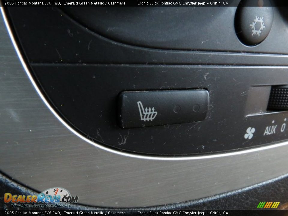 2005 Pontiac Montana SV6 FWD Emerald Green Metallic / Cashmere Photo #24