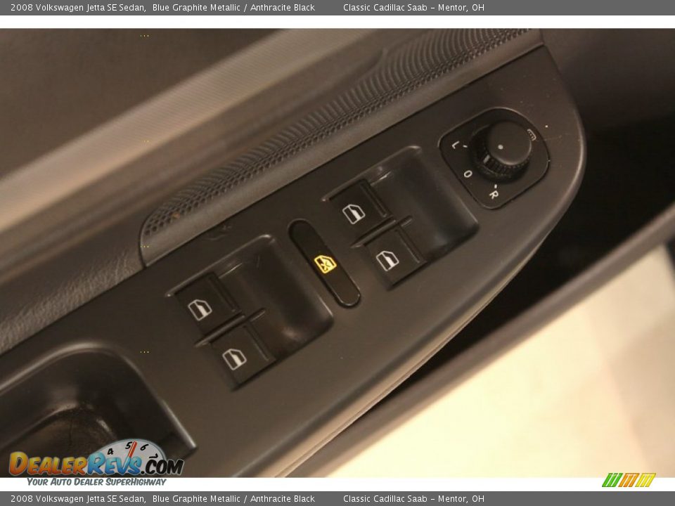 2008 Volkswagen Jetta SE Sedan Blue Graphite Metallic / Anthracite Black Photo #5