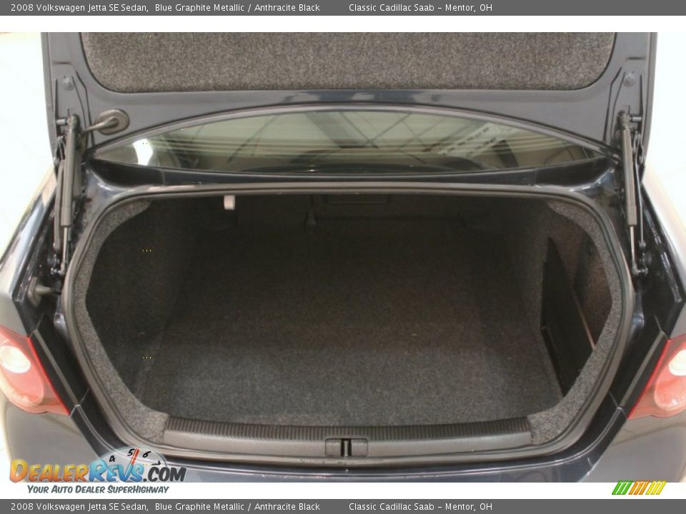 2008 Volkswagen Jetta SE Sedan Blue Graphite Metallic / Anthracite Black Photo #17