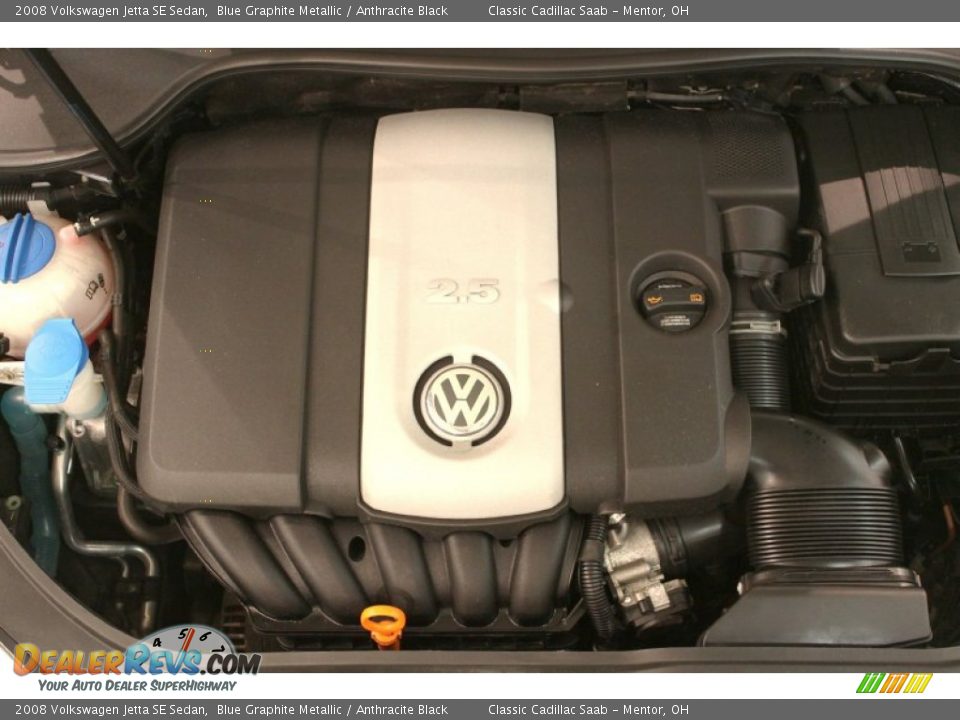 2008 Volkswagen Jetta SE Sedan Blue Graphite Metallic / Anthracite Black Photo #18