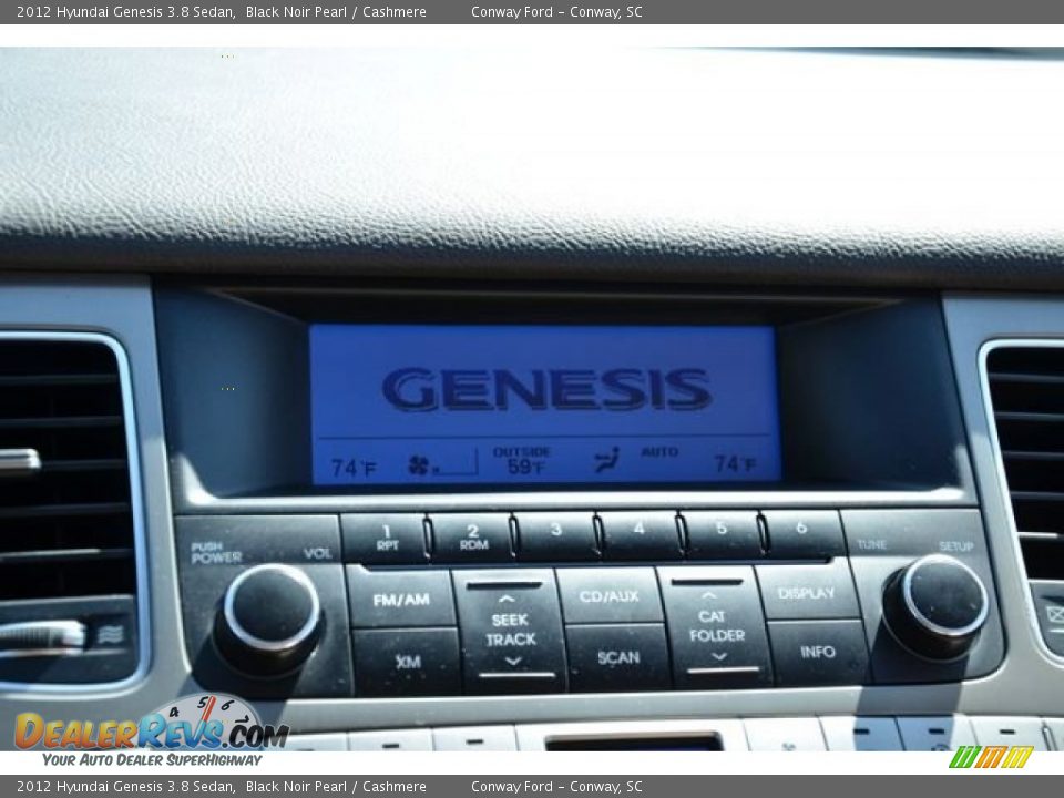 Audio System of 2012 Hyundai Genesis 3.8 Sedan Photo #28