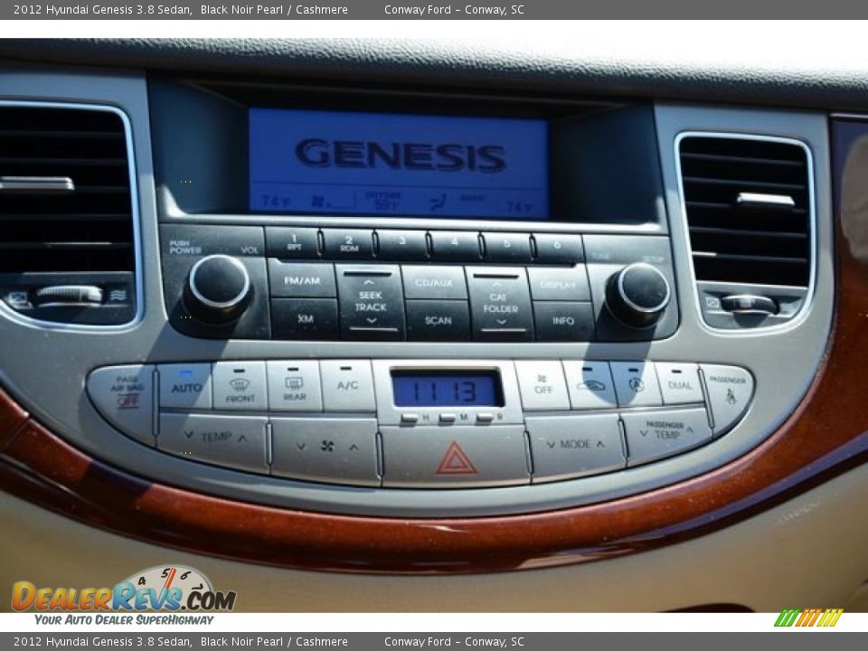 Controls of 2012 Hyundai Genesis 3.8 Sedan Photo #29