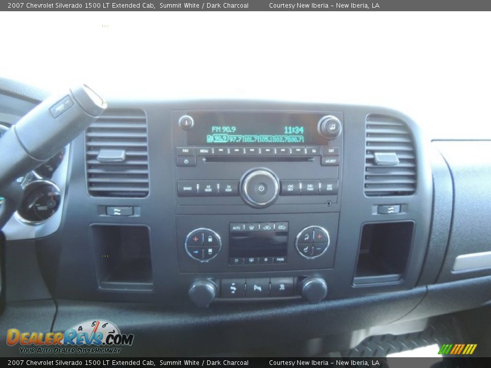 2007 Chevrolet Silverado 1500 LT Extended Cab Summit White / Dark Charcoal Photo #17