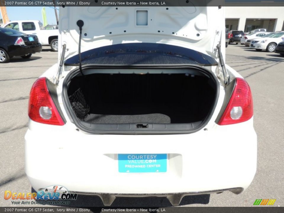 2007 Pontiac G6 GTP Sedan Ivory White / Ebony Photo #4