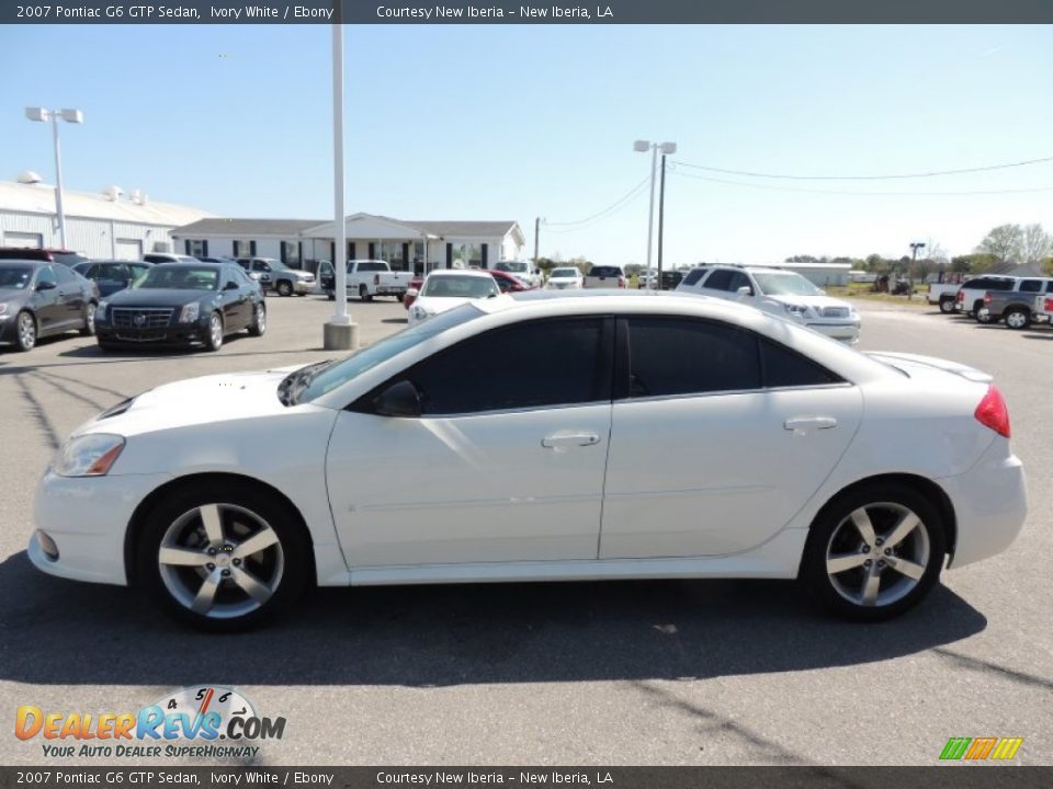 2007 Pontiac G6 GTP Sedan Ivory White / Ebony Photo #5