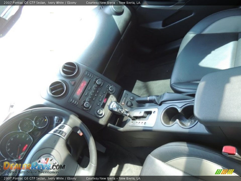 2007 Pontiac G6 GTP Sedan Ivory White / Ebony Photo #21