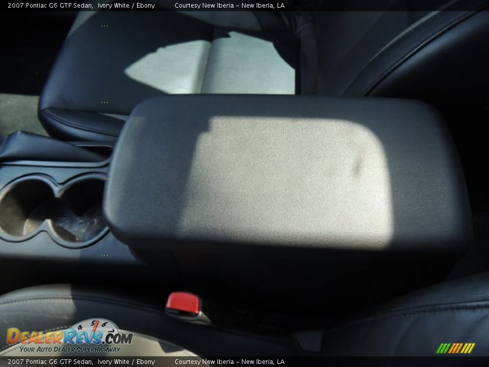 2007 Pontiac G6 GTP Sedan Ivory White / Ebony Photo #22