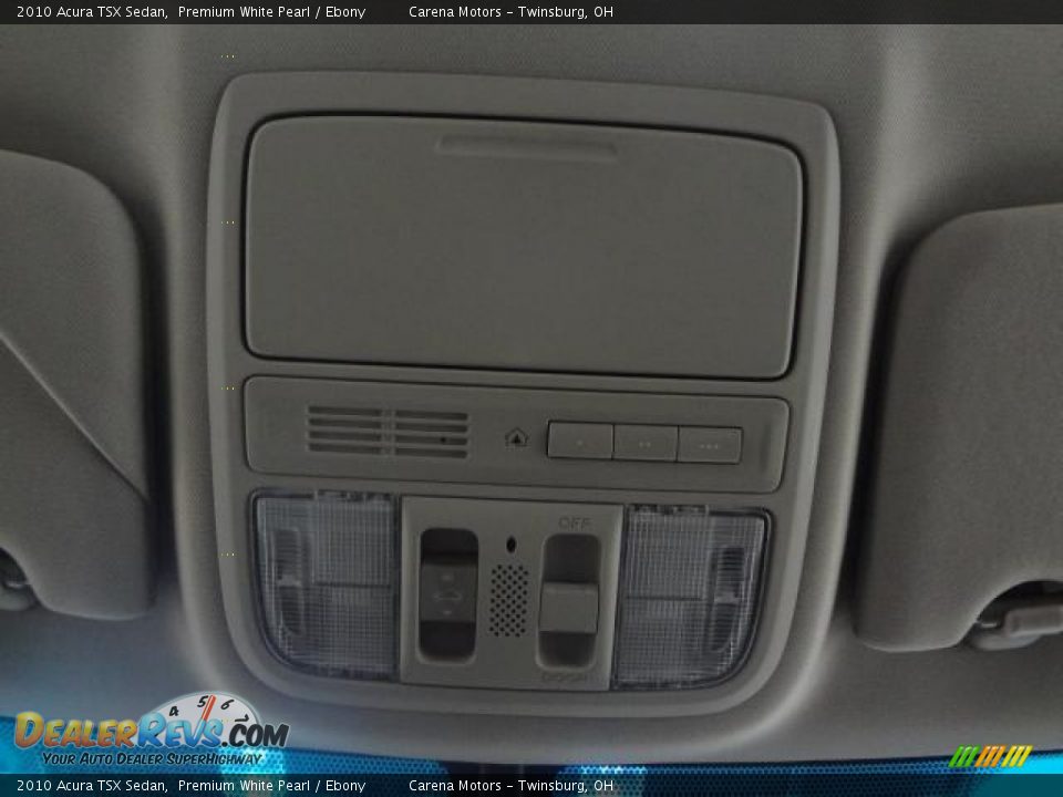 2010 Acura TSX Sedan Premium White Pearl / Ebony Photo #15