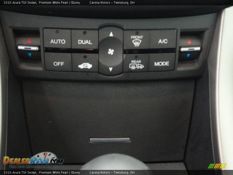 2010 Acura TSX Sedan Premium White Pearl / Ebony Photo #18