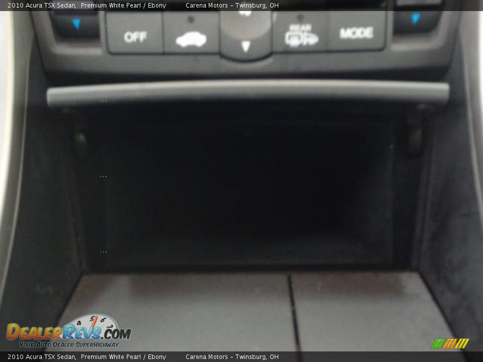 2010 Acura TSX Sedan Premium White Pearl / Ebony Photo #19
