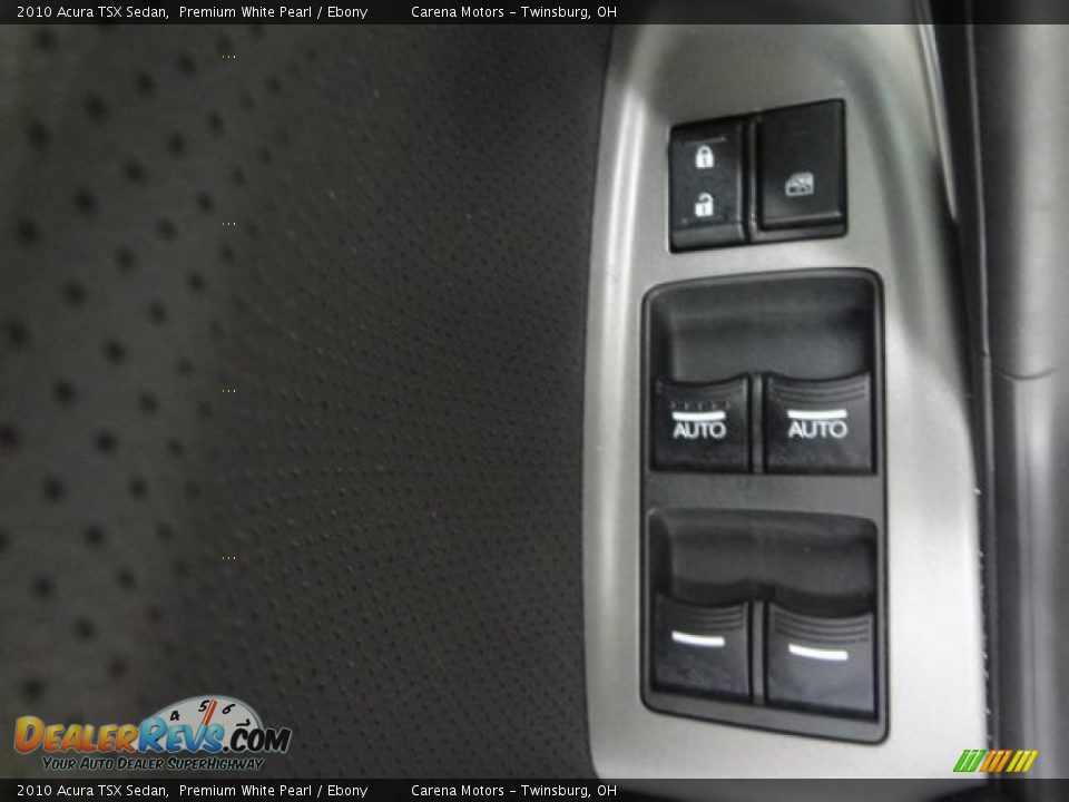 2010 Acura TSX Sedan Premium White Pearl / Ebony Photo #27