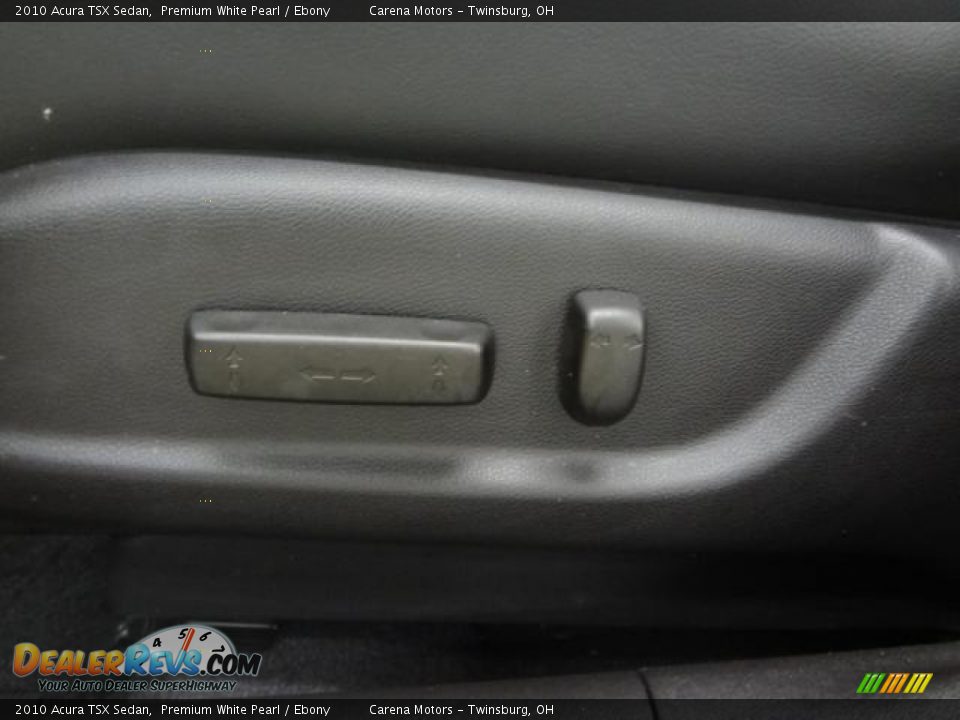 2010 Acura TSX Sedan Premium White Pearl / Ebony Photo #29