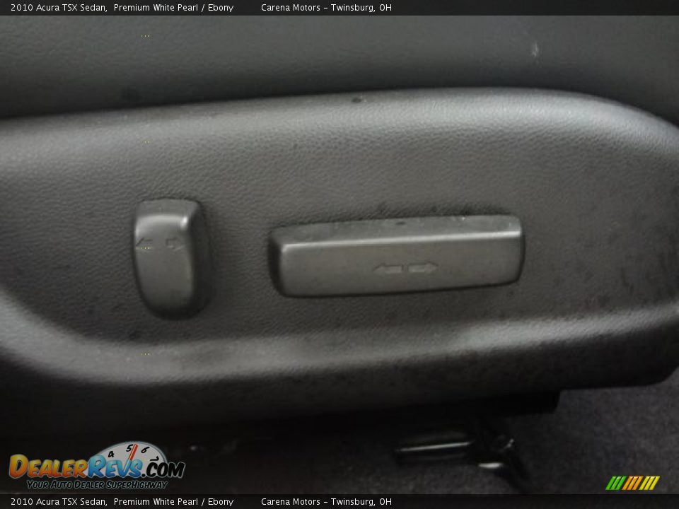2010 Acura TSX Sedan Premium White Pearl / Ebony Photo #31