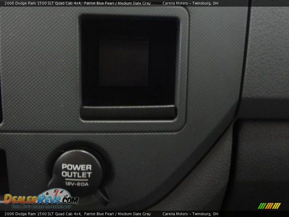 2006 Dodge Ram 1500 SLT Quad Cab 4x4 Patriot Blue Pearl / Medium Slate Gray Photo #20