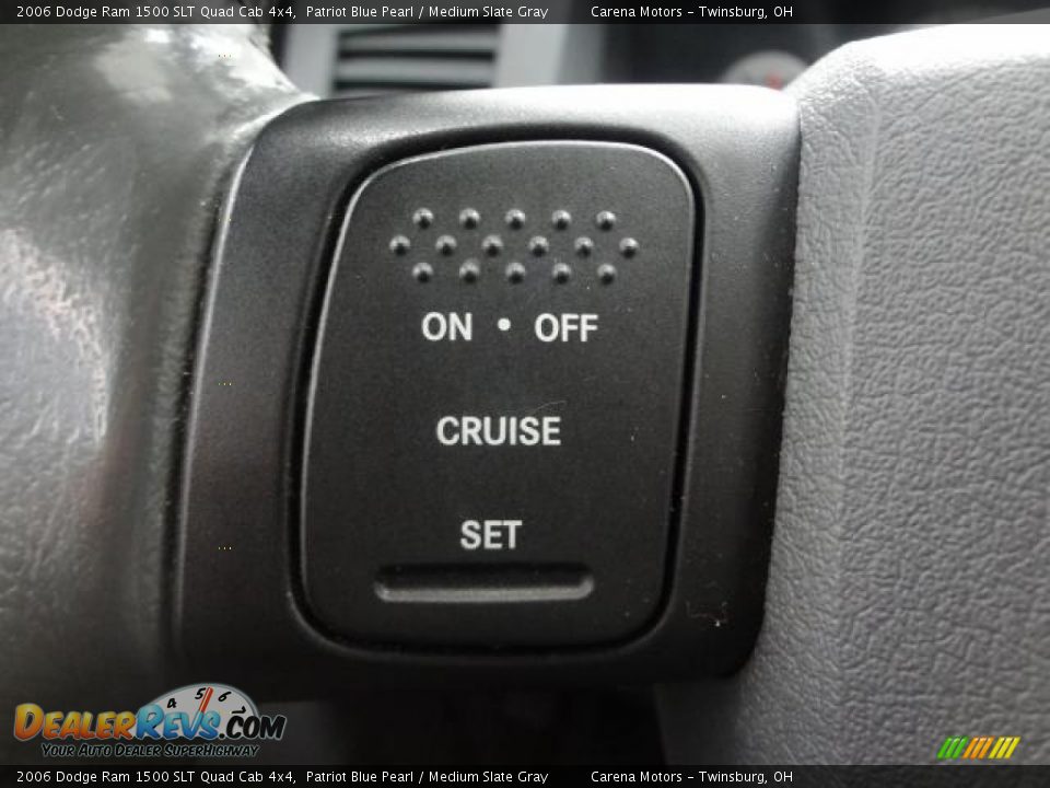 2006 Dodge Ram 1500 SLT Quad Cab 4x4 Patriot Blue Pearl / Medium Slate Gray Photo #23