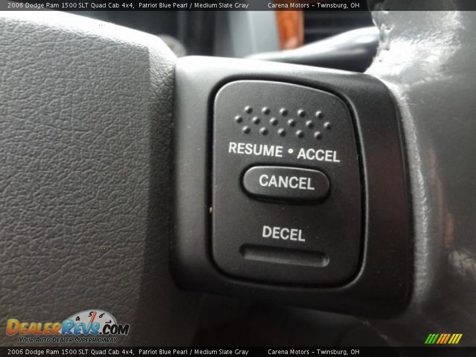 2006 Dodge Ram 1500 SLT Quad Cab 4x4 Patriot Blue Pearl / Medium Slate Gray Photo #24