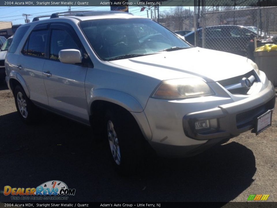 2004 Acura MDX Starlight Silver Metallic / Quartz Photo #3