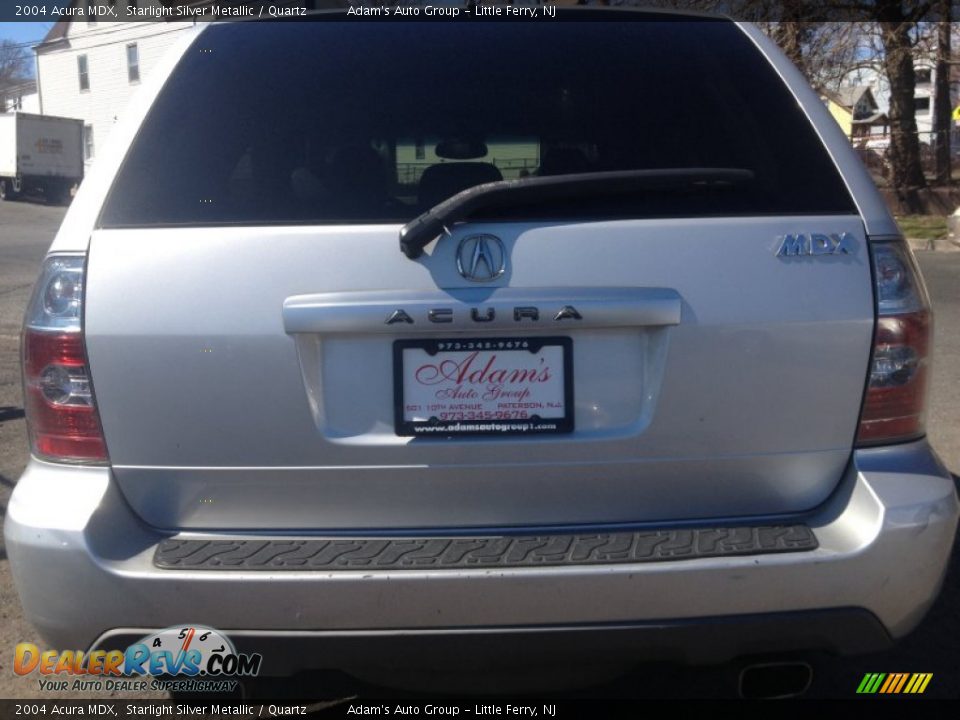 2004 Acura MDX Starlight Silver Metallic / Quartz Photo #5
