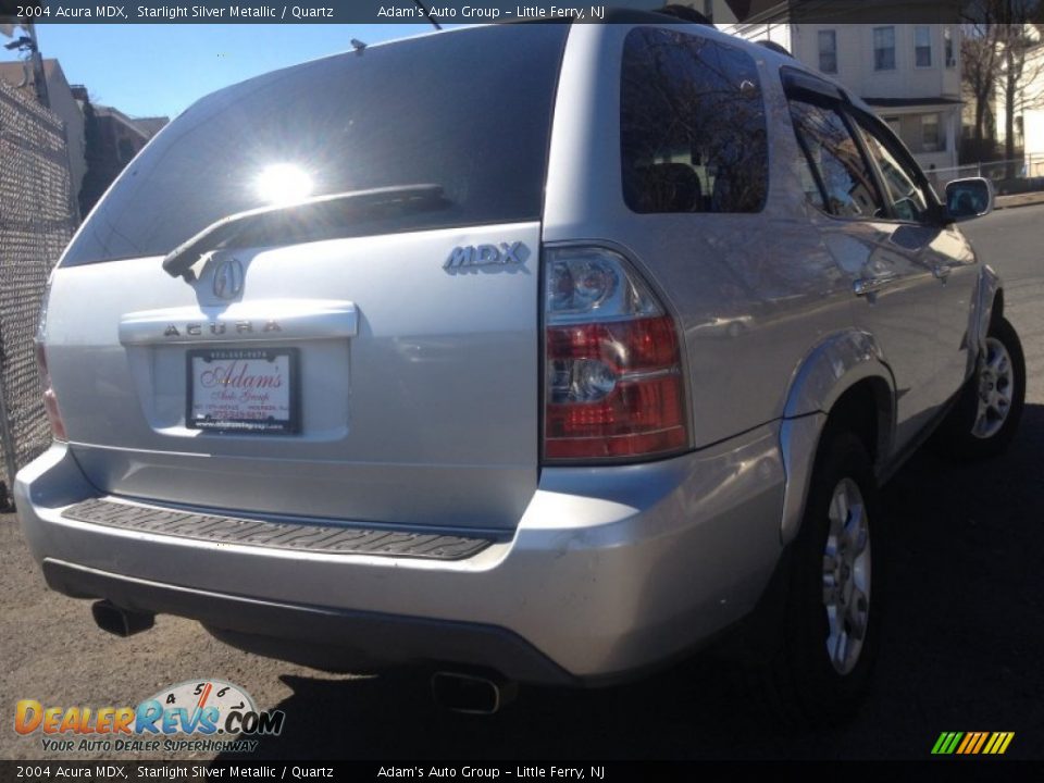 2004 Acura MDX Starlight Silver Metallic / Quartz Photo #6