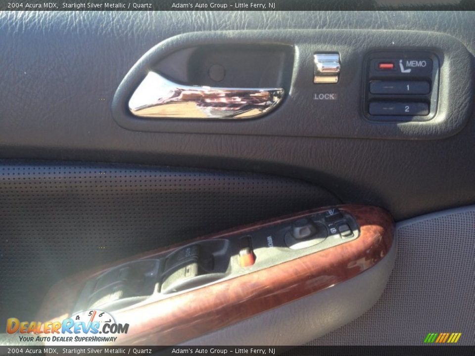 2004 Acura MDX Starlight Silver Metallic / Quartz Photo #7