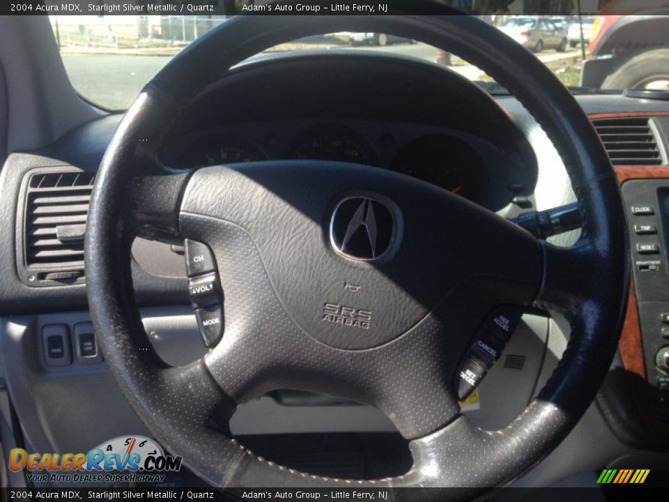 2004 Acura MDX Starlight Silver Metallic / Quartz Photo #8